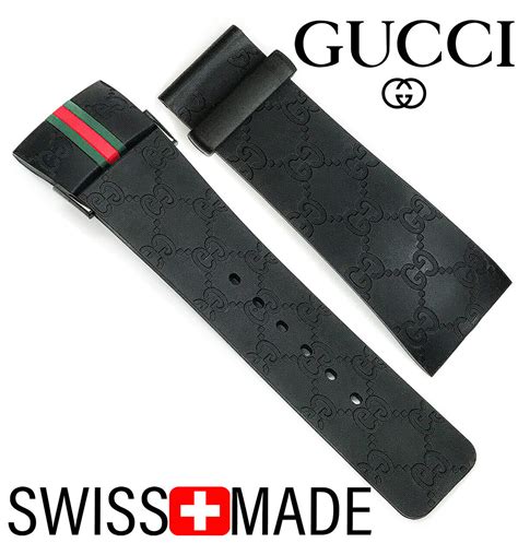 gucci replacement watch straps|Gucci interchangeable watch straps.